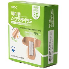아텍스 메디랩 생활방수 스킨핏 케어밴드 손가락끝용 30p, 1개
