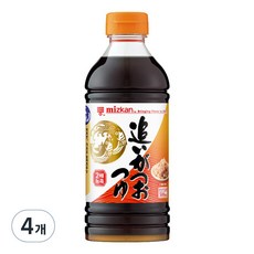 미쯔칸 농축 쯔유, 500ml, 4개