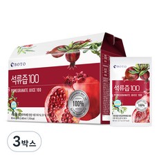 보뚜 석류즙 100, 90개, 80ml