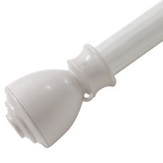 SUNDECO 玫瑰窗簾桿 25mm+調節支架, 軟橡木（窗簾桿）