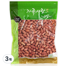 가온애 볶음땅콩 견과류, 1kg, 3개 - 땅콩금