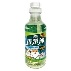 優品 香茅油 補充瓶 525ml, 清新消臭, 天然成分, 台灣製造, 1瓶