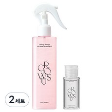 그로우어스 데미지 테라피 노워시 트리트먼트 EX 250ml + 포우먼 샴푸 50ml 세트