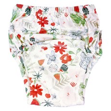 PUKU 藍色企鵝 Summer夏日練習褲, 花卉圖案, 100%棉, 尺寸L, L, 小花, 1件