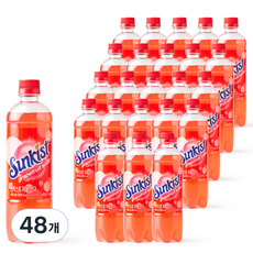 미닛메이드 자몽에이드
 썬키스트 자몽 소다 600ml 48개