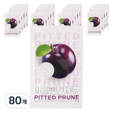 씨를 뺀 건자두, 80개, 27g