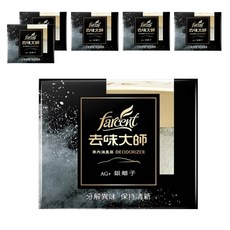 去味大師 汽車消臭易 銀離子, 120g, 6盒