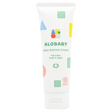 ALOBABY 寶寶舒緩修護霜，自然配方嬰兒霜，敏感肌適用, 75g, 1條