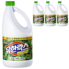 유한락스 멀티액션 후레쉬 락스, 1.8L, 4개