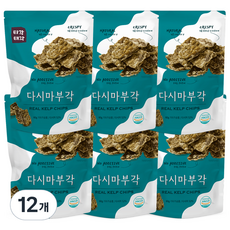 티각태각 다시마부각, 60g, 12개