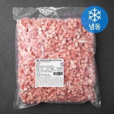 미트포유 국산 돈육 후지 카레용 10 x 10 x 10 mm (냉동), 3kg, 1개