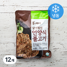 풀무원 풀스케어 얇게펼친 언양식불고기 (냉동), 85g, 12개