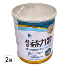 益富 益力壯 糖尿病適用配方 香草, 750g, 2罐
