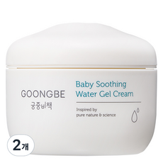 궁중비책 베이비 수딩 워터젤 크림, 100ml, 2개