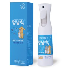 멍냥칙 반려동물 냄새 제거 무색 무취 산화 탈취제, 300ml, 1개