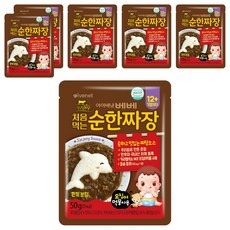Ibenet 首款溫和 jjajang, 炸醬口味, 50g, 6包
