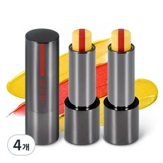 그라펜 센스 립밤 3.9g, 혼합 색상, 4개