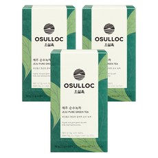 오설록 제주 순수 녹차 티백, 2g, 20개입, 3개