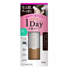 CIELO 宣若 1day局部染髮棒 白髮用 9ml, 暗棕, 1支