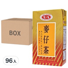 愛之味 麥仔茶, 250ml, 96入