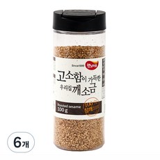 햇님마을 깨소금, 100g, 6개