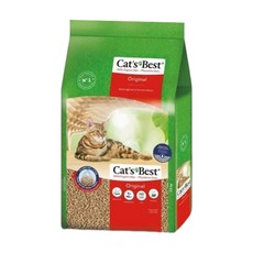 Cat's Best 凱優 紅標木屑砂，德國原裝，100%有機，快速凝結，除臭，單層貓砂盆適用, 13kg, 1袋