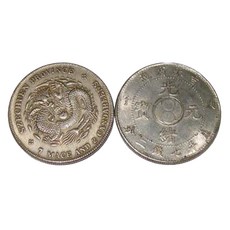 開運陶源 龍銀 Set 2個, 真銀材質 已開光點硃砂, 1組