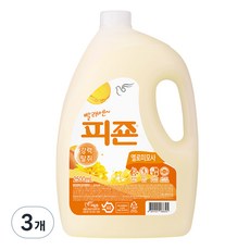 피죤 레귤러 섬유유연제 옐로미모사 본품, 2.5L, 3개