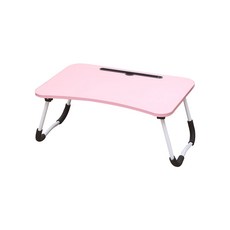 진영컴퍼니 침대용 노트북 테이블, 핑크