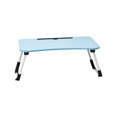 진영컴퍼니 침대용 노트북 테이블, 블루
