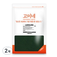 고미네 스피루리나분말, 2개, 200g