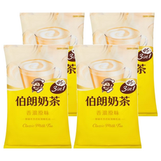 MR.BROWN 伯朗咖啡 伯朗奶茶 三合一 香濃原味 17g x 45包 x 4袋裝, 4袋