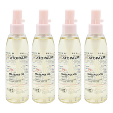 ATOPALM 愛多康 護理按摩油, 孕婦專用, 植物油, 舒緩保濕, 120ml, 4瓶