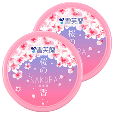 雪芙蘭 滋養霜 櫻花, 櫻花香氛, Moist 24技術長效保濕, 60g, 2罐