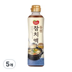 동원 참치액, 1080g, 5개