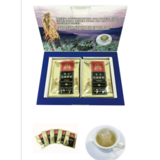 GINSENG 金蔘 純正花旗蔘根茶 原粒, 2g, 10包, 1盒