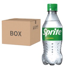 Sprite 雪碧 清爽檸檬風味 (350ml), 透明氣泡 沁涼解渴, 不含咖啡因, 24瓶