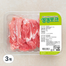 생생포크 앞다리 불고기 (냉장), 500g, 3개
