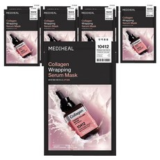 메디힐 콜라겐 탄력 볼륨 랩핑 세럼 밀착 마스크, 4개입, 2개