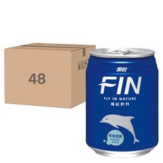 黑松 FIN 補給飲料, 等滲透壓, 240ml x 24入, 48罐