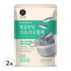 강고집 깔끔한맛 디포리 국물팩 10p, 130g, 2개