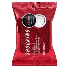TONYMOLY The Shocking 眼唇卸妝棉, 溫和護理眼周唇周, 30片, 1包
