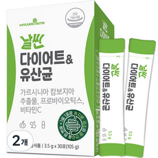 메이준뉴트리 날씬 다이어트 & 유산균, 105g, 2개
