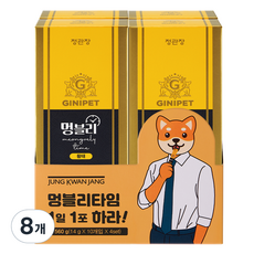 정관장지니펫 강아지 멍블리타임 짜먹는 간식 10p, 황태, 140g, 8개