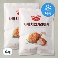 사세 치킨 가라아게 (냉동), 500g, 4개