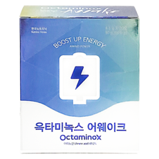 한국뉴트리닉 옥타미녹스 어웨이크 복합아미노산, 20포, 4.5g, 1박스