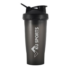 쿠스포츠 단백질 쉐이커, 블랙, 600ml, 1개