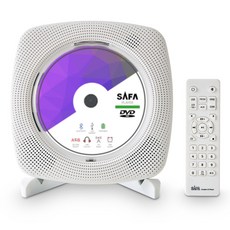 사파 프리미엄 충전식 블루투스 CD / DVD 플레이어, SDV40
