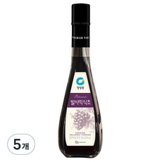 청정원 발사믹식초, 350ml, 5개