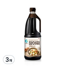 대상 청정원 장아찌 간장소스, 3개, 1.7L